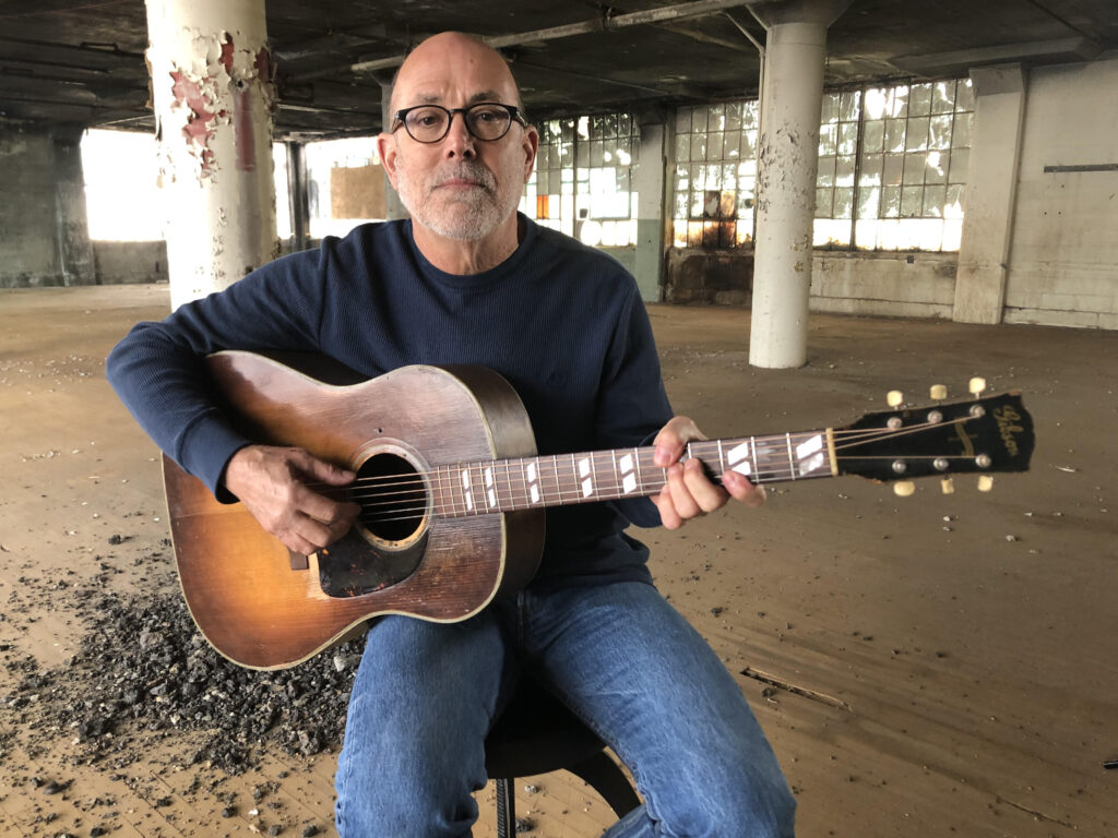 John Playing in the Old Factory