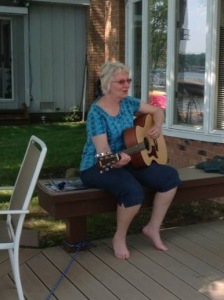 Judy with Guitar